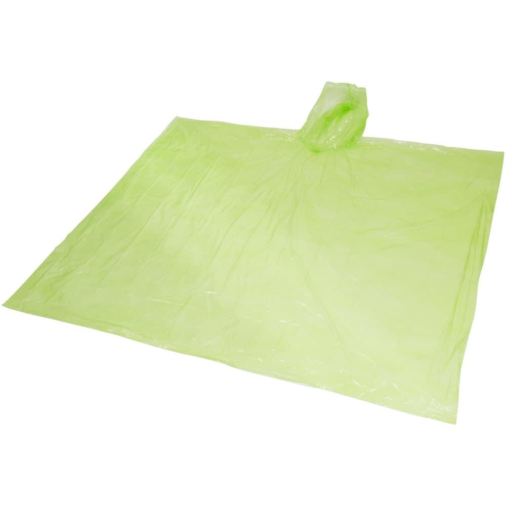 Bullet Ziva Adults Unisex Disposable Rain Poncho With Pouch