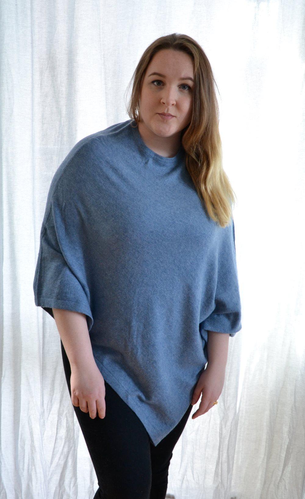 Dam Cashmere Poncho | Cashmere Kashmir Jumper | Cashmere tröja | Pashmina | Varm varm poncho | Cashmere handgjorda Nepal