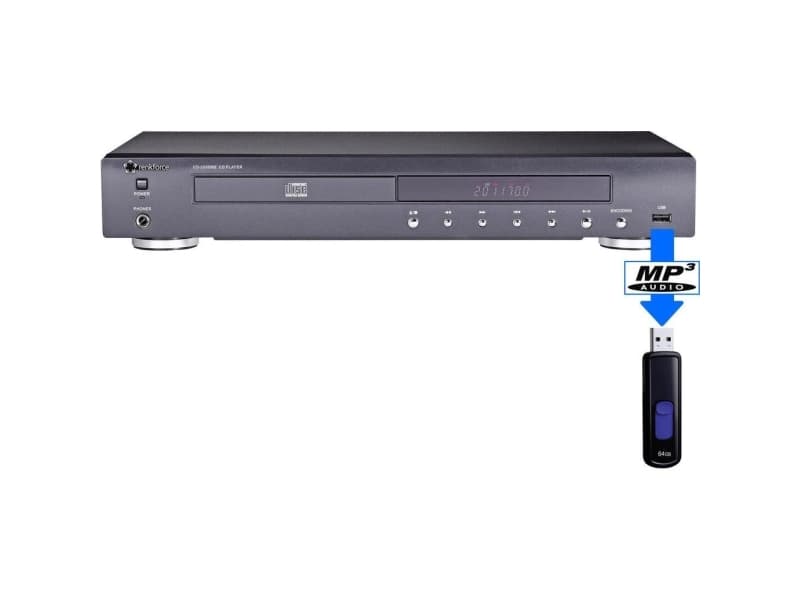 Renkforce CD-2000ME CD-afspiller Sort USB