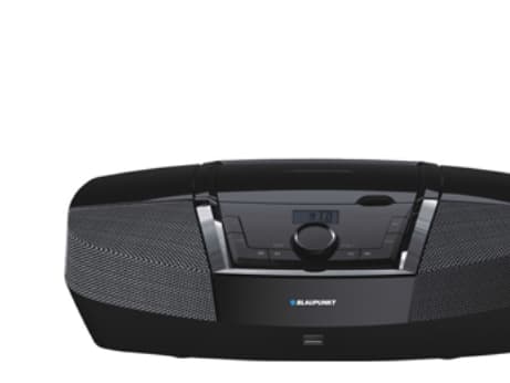 Blaupunkt BB12BK, FM,PLL, Spelare, CD, 4 W, LCD, Svart