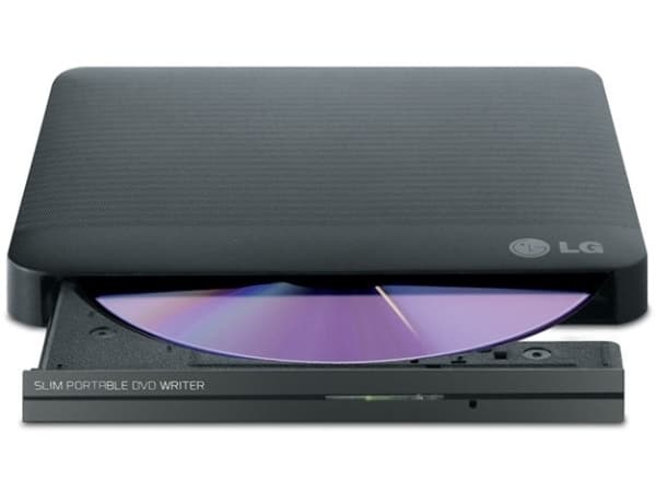 LG GP50NB40 Super Multi - Platestasjon - DVD±RW (±R DL) / DVD-RAM - 8x/6x/5x - USB 2.0 - ekstern - svart