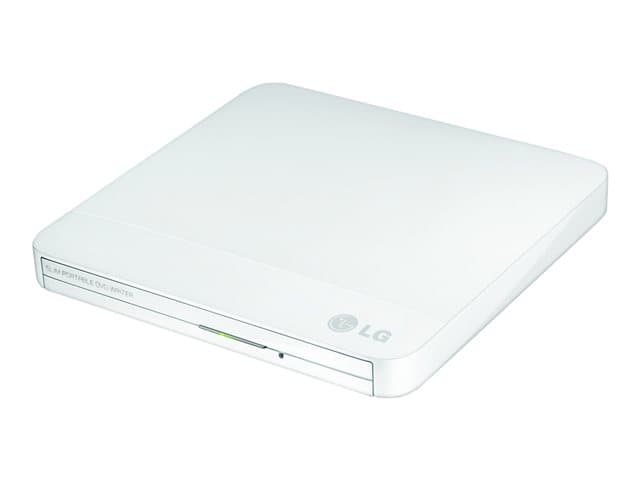 LG GP50NW40 Super Multi - Diskenhet - DVD±RW (±R DL) / DVD-RAM - 8x/6x/5x - USB 2.0 - extern - vit