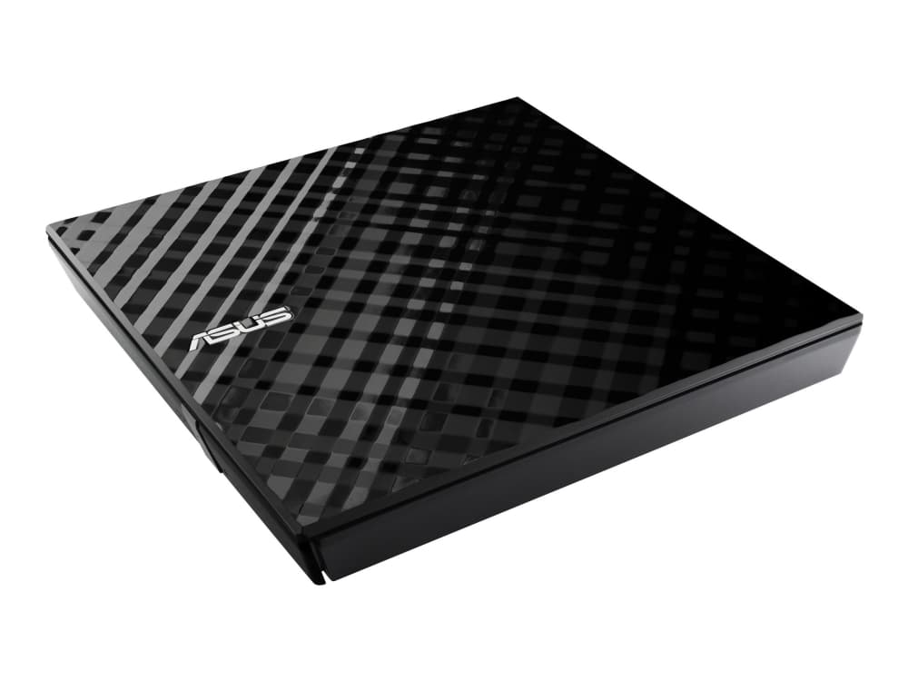 ASUS SDRW-08D2S-U LITE - Diskenhet - DVD±RW (±R DL) / DVD-RAM - 8x/8x/5x - USB 2.0 - extern - svart