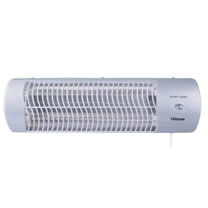 TRISTAR Elektrisk kvartsvarmer IP24 1200 W