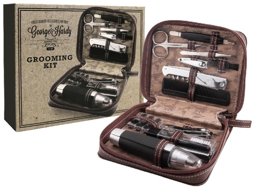 George Hardy - 14 Delar Groomingkit för Herrar