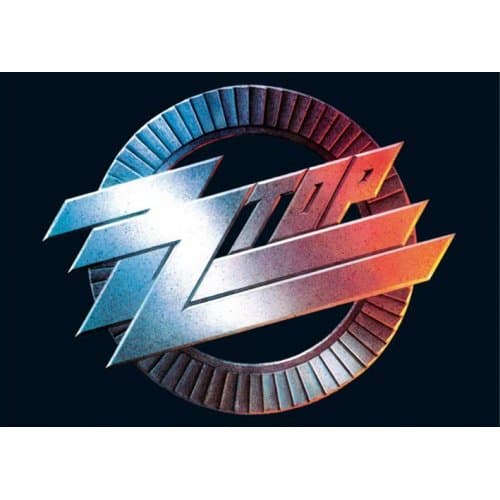ZZ Top Postcard: Circle (Standard)