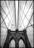 Miniatyrbild 1 av 2: BROOKLYN BRIDGE POSTER