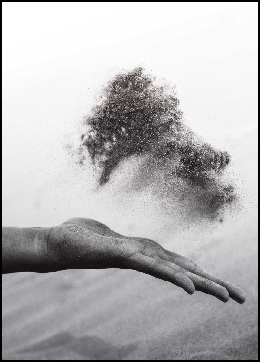 THROWING DUST POSTER 21x30cm