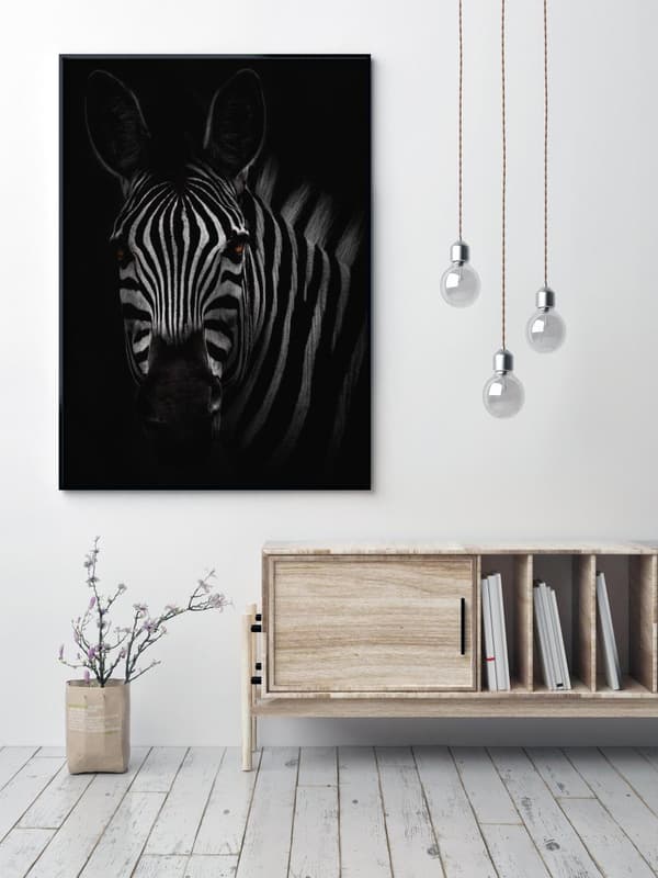 THE ZEBRA POSTER