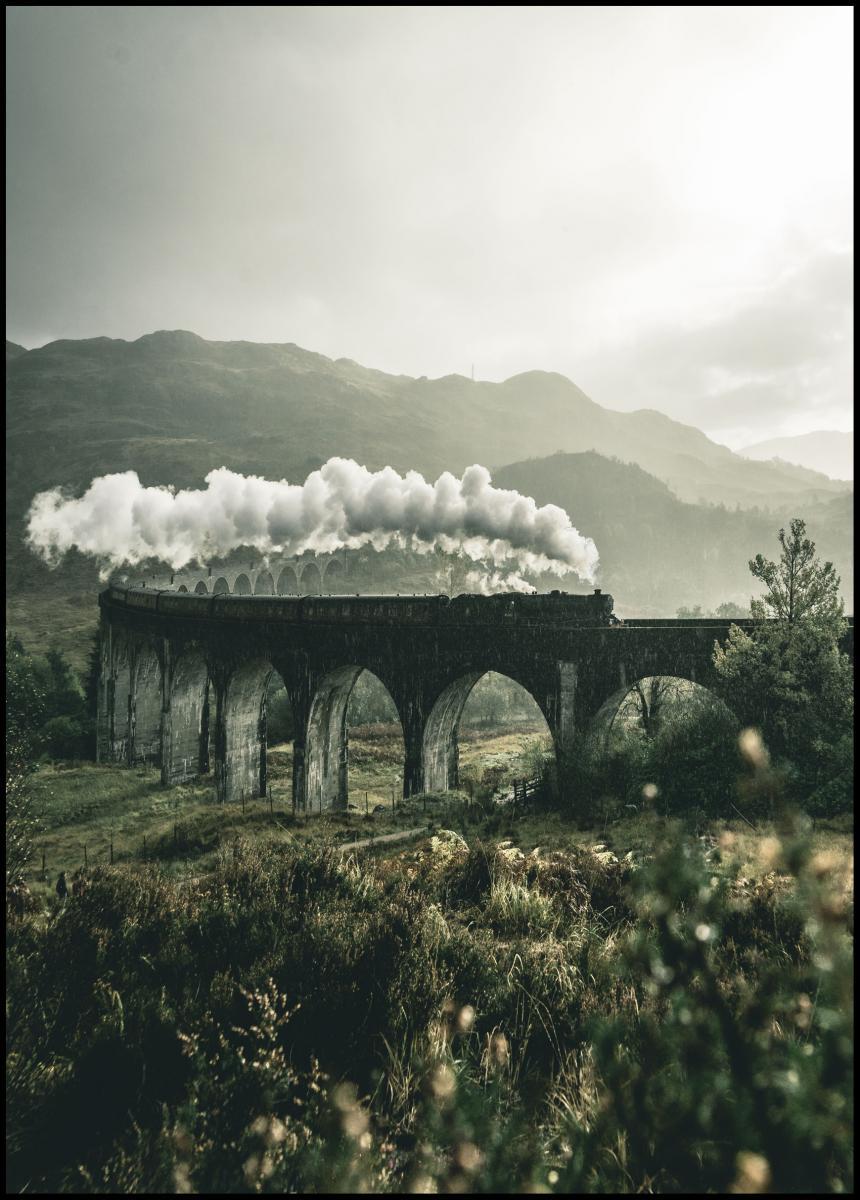 MAGIC TRAIN POSTER 21X30cm