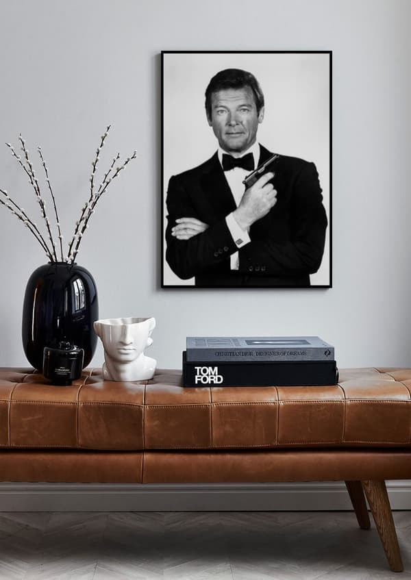 ROGER MOORE II POSTER