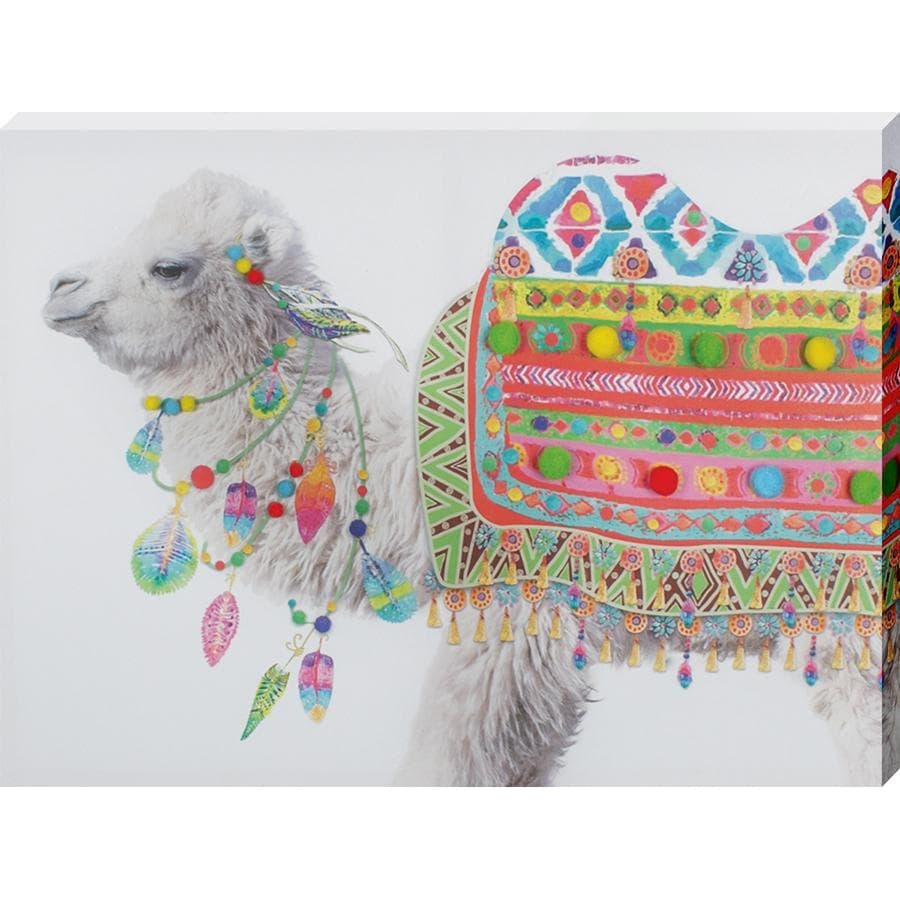 Grindstore Funky Camel Large Canvas Print