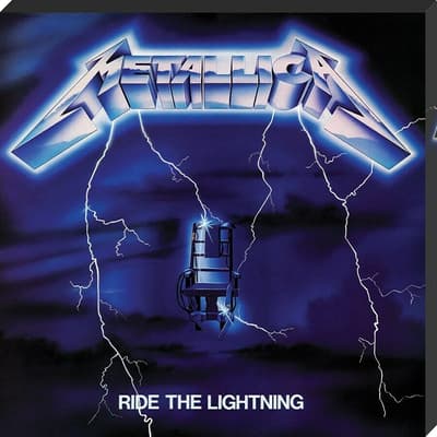 Art print: Metallica - Ride The Lightning