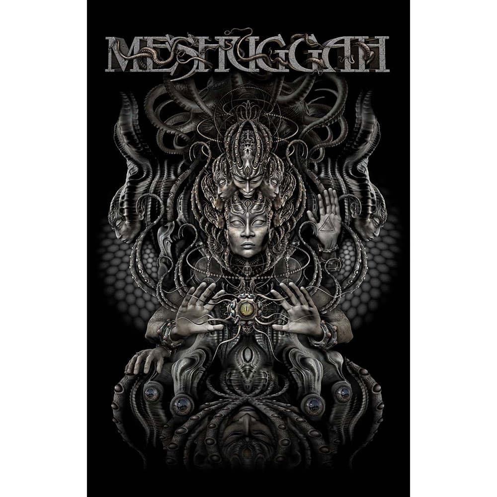 Textil poster (flagga): Meshuggah - Musical Deviance