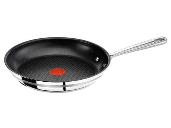 Tefal E85604, Allmän matlagning, Svart, Rostfritt stål, 24 cm