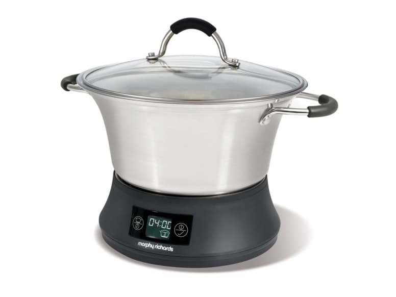 Morphy Richards 48784, Slow fast coocker Rustfrit Stål, 4,5 L, 3 kg, 800 W, 360 x 295 x 265 mm