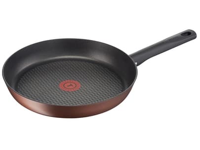 Tefal Resource, Rund, All-bruk panne, Aluminium, Svart, Brun, Titanium Pro, 175 °C, Aluminium, Glass