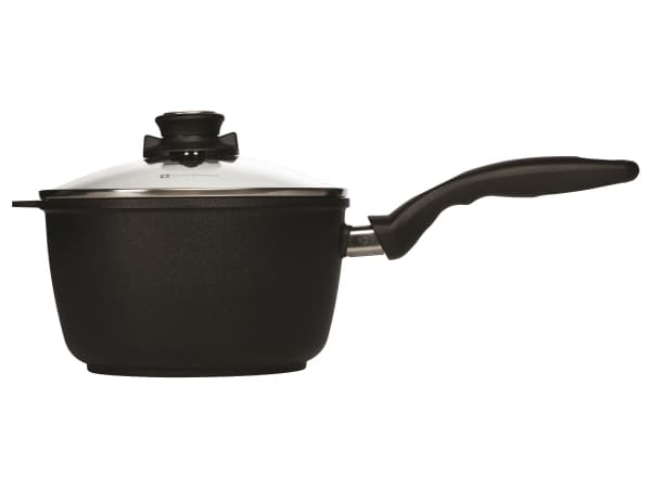 XD Sauce Pan w/ Lid 8" Induktion - 3 liter Ø20cm - gjuten Alu - Svart non-stick