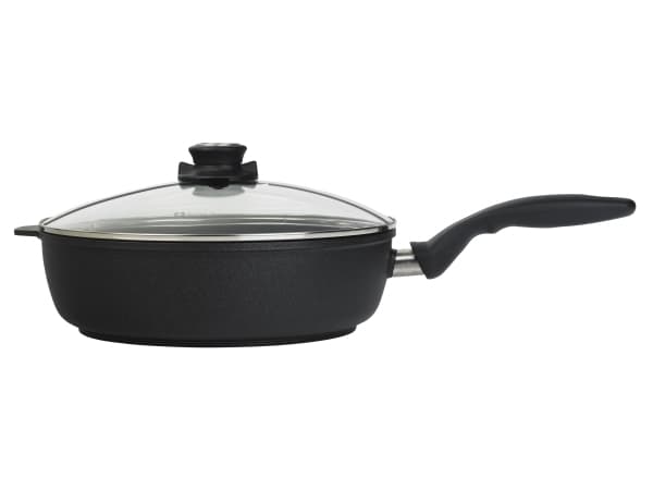 XD Sauce Pan w/ Lid 11" Induktion - 4,1 liter Ø28cm - gjuten Alu - Svart non-stick