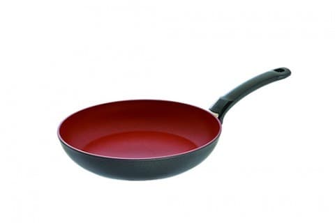 Fissler 157-303-24-100, Rund, Allmän matlagning, Svart, Röd, PTFE, Gjuten aluminium, Rostfritt stål, 2 l
