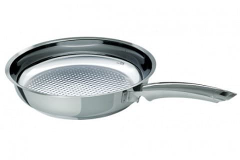 Fissler 121-400-28-100, Rund, All-bruk panne, Rustfritt stål, Rustfritt stål, 3,6 l, Keramisk, Gass, Halogen, Induksjon
