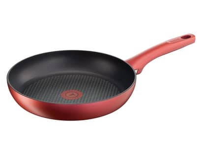 Tefal Character C6820452, Rund, Allmän matlagning, Svart, Röd, Gjuten aluminium, 175 ° C, Keramiska, gas, halogen, Induktion