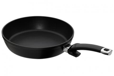 Fissler 159-103-28-100, Rund, Allmän matlagning, Svart, PTFE, Gjuten aluminium, 3,6 l