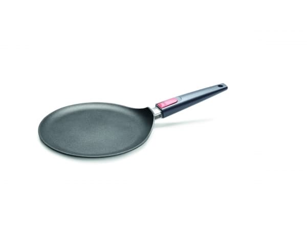 WOLL 1226IL, Rund, Crêpepanne, Svart, Rød, Keramisk, Gass, Halogen, Induksjon, Forseglet Plate, 26 cm