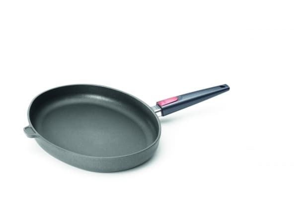 WOLL 1538IL, Oval, All-bruk panne, Aluminium, Aluminium, Induksjon, 380 mm