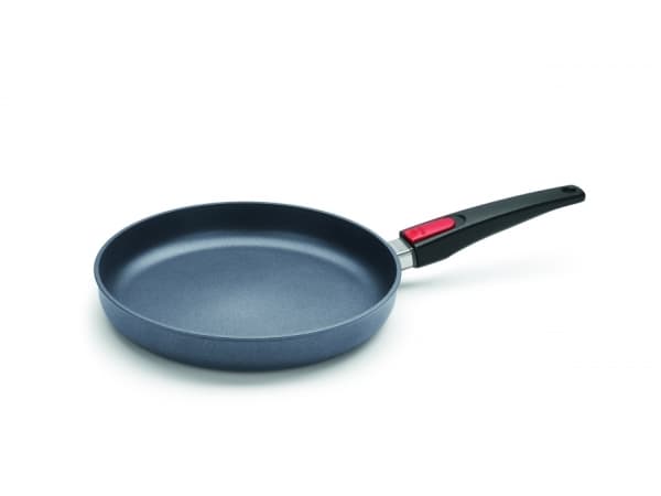 WOLL 1528DPS, Rund, All-bruk panne, Svart, Grå, Rød, Keramisk, Gass, Halogen, Forseglet Plate, 28 cm, 50 mm