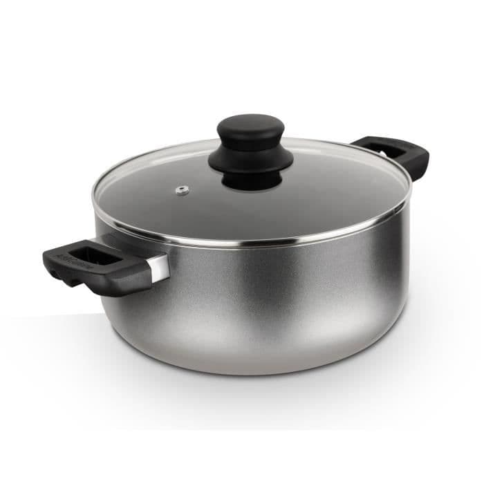 EVOLUTION 24 cm gryde + dæk alle lys inklusive induktion
