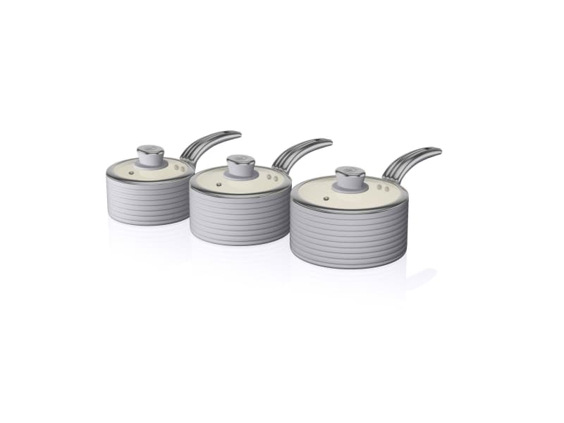 Pots and pans Set Swan RETRO SWPS5020GRN (20 cm, 28 cm)