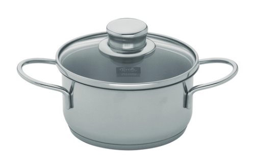 Bild av Fissler Snack, Single pan, Rostfritt stål, Rostfritt stål, 0,5 l, Glas, 12 cm