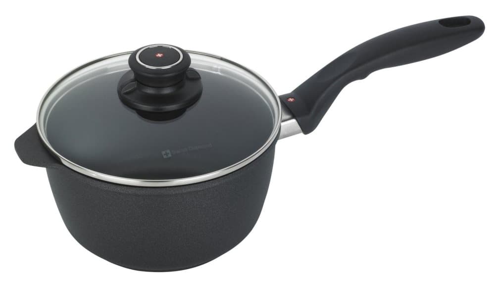 7" XD Induction Sauce Pan w/Lid (18 cm) Swiss Diamond