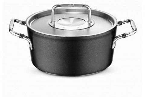 Fissler 056-116-24-000, 5,2 l, Rund, Svart, Rostfritt stål, Gjuten aluminium, PTFE, Rostfritt stål