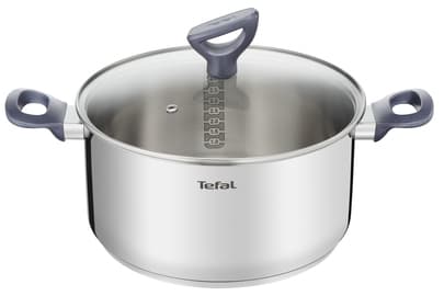 Tefal G7124414, 2,5 l, Rund, Rustfritt stål, Rustfritt stål, Keramisk, Gass, Halogen, Induksjon, 175 °C