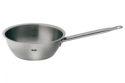 Fissler 084-143-16-100, Rund, Allmän matlagning, Rostfritt stål, Rostfritt stål, 1,1 l, Gas, Halogen, Induktion
