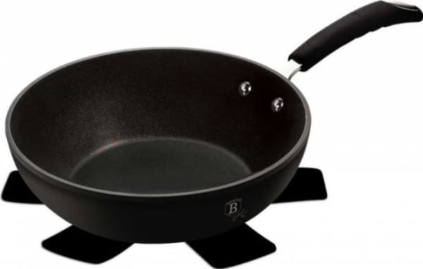 Frying pan Berlinger Haus TITANIUM WOK 28cm 3.2L BERLINGER HAUS BLACK PROFESSIONAL LINE BH-6126