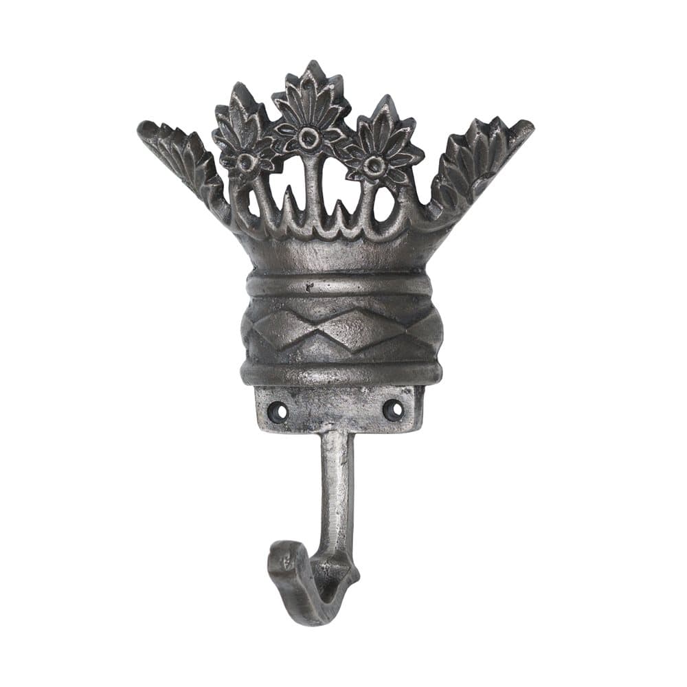 Hill Interiors Cast Iron Crown Hook