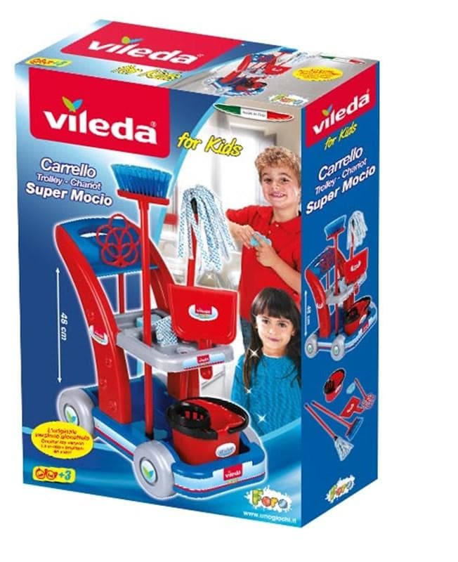 Vileda Städvagn med tillbehör Super Mocio