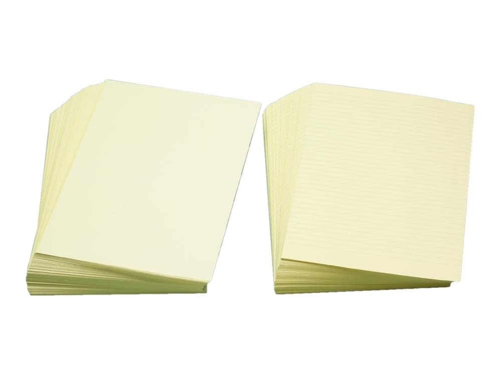 Esselte - Accounting paper - A4 - 250 ark - gul - linjerad