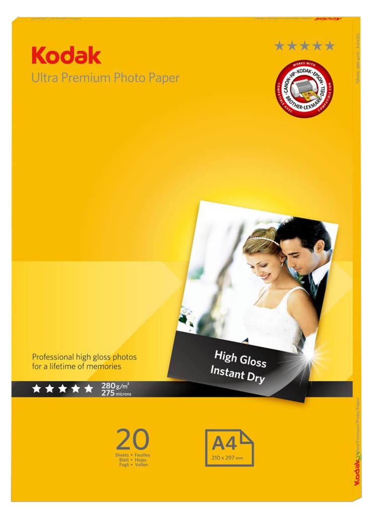 Kodak Fotopapper 20st A4 280g Glossy