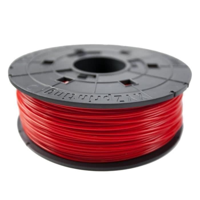XYZ-udskrivning ABS filamentpatron 1,75 mm rød 600g