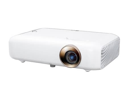 LG MiniBeam PH550G - DLP-projektor - RGB LED - 3D - 550 ANSI-lumen (hvit) - 1280 x 720 - 16:9 - 720p - WiDi / Miracast Wi-Fi Display