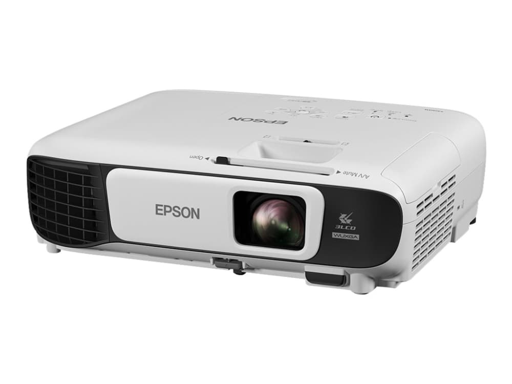 Epson EB-U42 - 3LCD-projektor - bärbar - 3600 lumen (vit) - 3600 lumen (färg) - WUXGA (1920 x 1200) - 16:10 - 1080p - 802.11n trådlös/Miracast - svar
