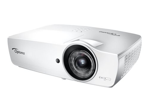 Bild av Optoma EH460ST - DLP-projektor - 3D - 4200 ANSI lumen - Full HD (1920 x 1080) - 16:9 - 1080p - fast objektiv med kort kastavstånd - Wi-Fi/LAN