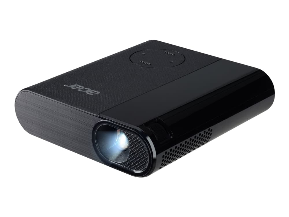 Acer C200 - DLP-projektor - LED - 200 lumen - WVGA (854 x 480) - 16:9