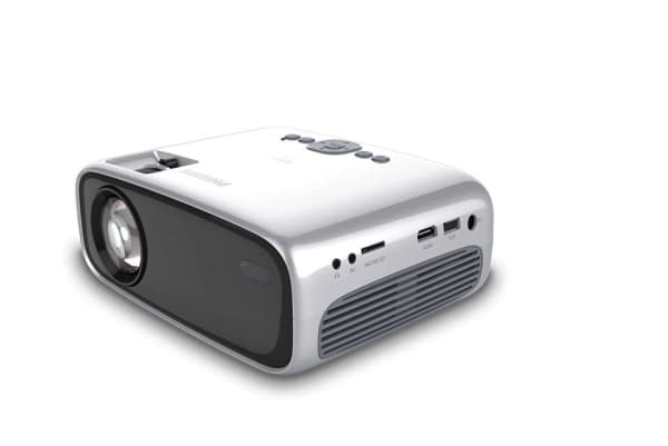 Philips NeoPix Easy Mini-Beamer - 2600 LED-Lumen, 3000:1 Kontrast, HDMI, USB, microSD