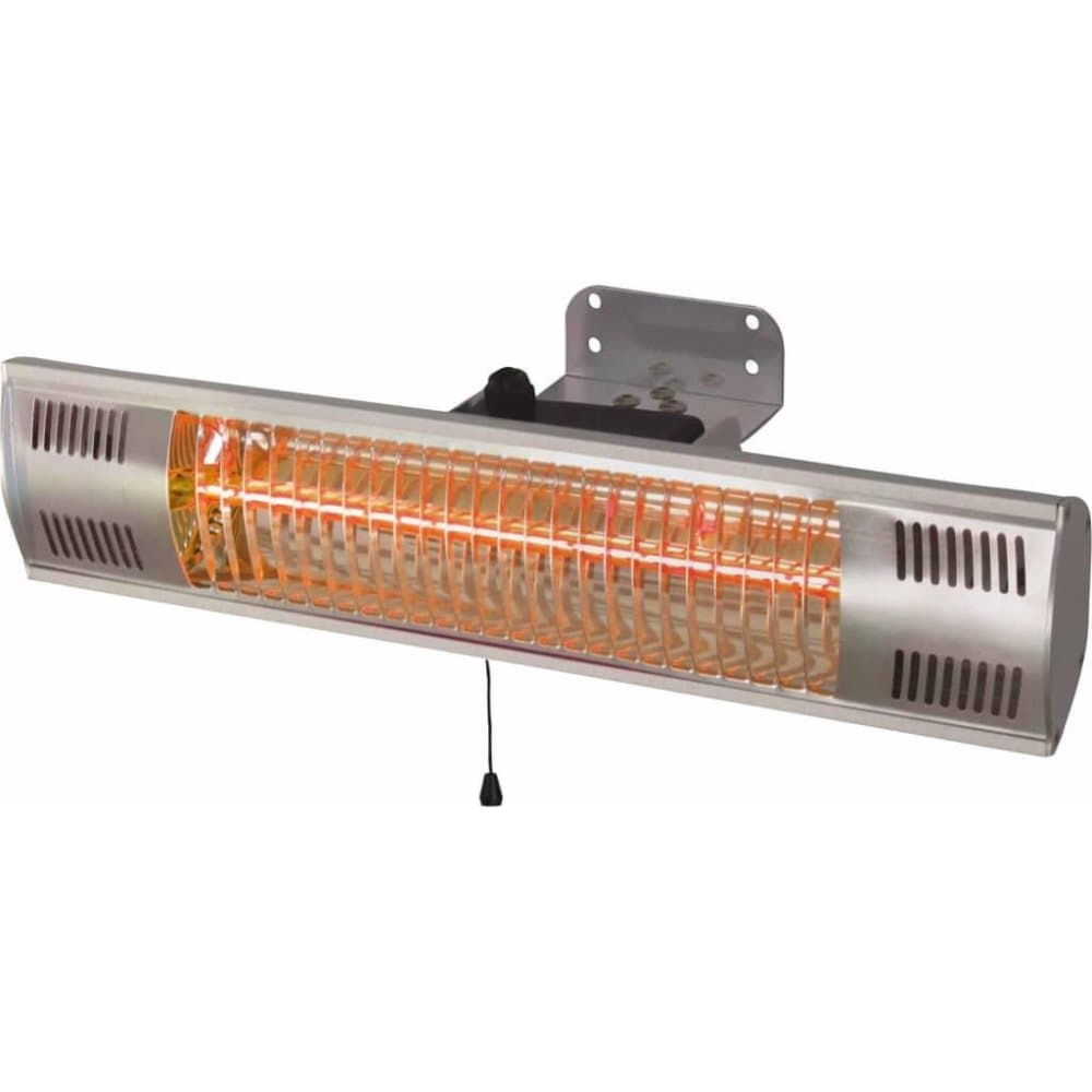 Sunred Veggvarmer Vigo 1500 W gyldent rør sølv