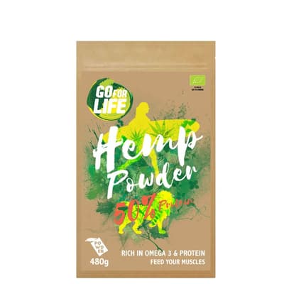 Hemp Powder 50% Protein, 480 g